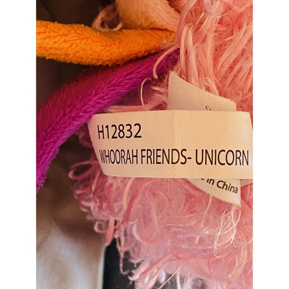 Ganz Whoorah Friends Unicorn Plush (Purple-Pink) Stuffed Plushie Toy - Picture 8 of 8